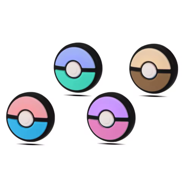 4pcs Silicone Analog Thumb Grip Caps Compatible with Nintendo Switch 2 /OLED/Switch Lite/Switch Joystick Protective Cover