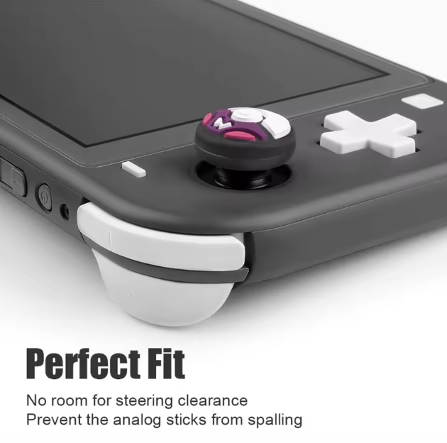 4pcs Silicone Analog Thumb Grip Caps Compatible with Nintendo Switch 2 /OLED/Switch Lite/Switch Joystick Protective Cover