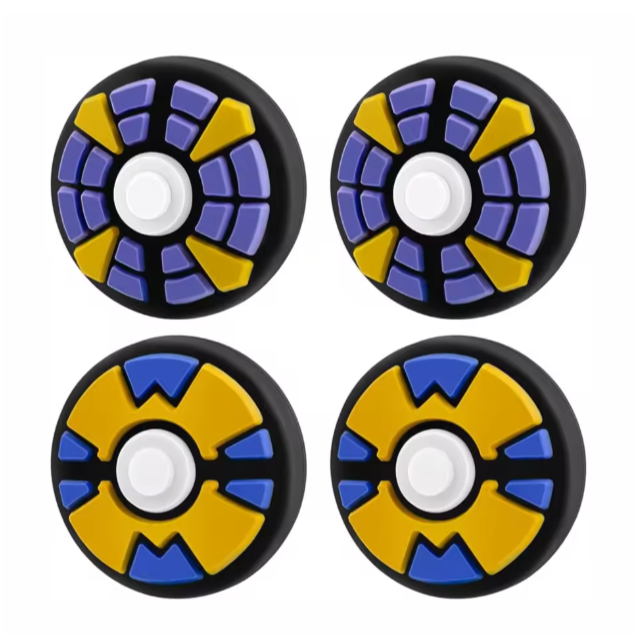 4pcs Silicone Analog Thumb Grip Caps Compatible with Nintendo Switch 2 /OLED/Switch Lite/Switch Joystick Protective Cover