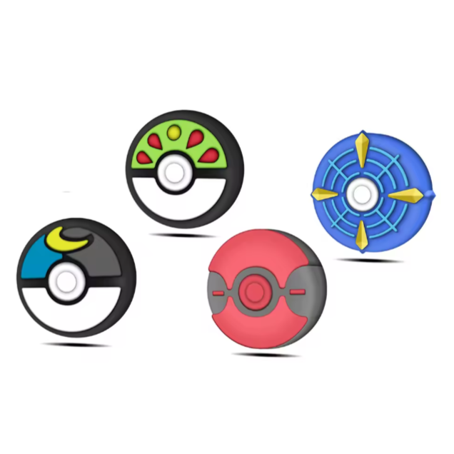 4pcs Silicone Analog Thumb Grip Caps Compatible with Nintendo Switch 2 /OLED/Switch Lite/Switch Joystick Protective Cover